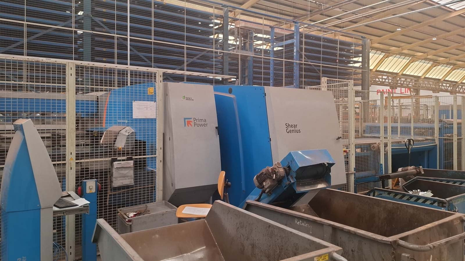 Punzonatrice CNC PRIMA POWER SGe8 (2011) id11255
